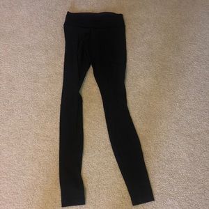 Lululemon plain black leggings